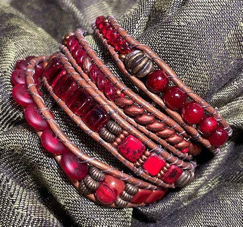 Beaded Wrap Bracelets — Bonnie Zimmer