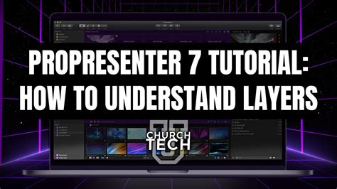 ProPresenter 7 Tutorial How To Understand Layers YouTube