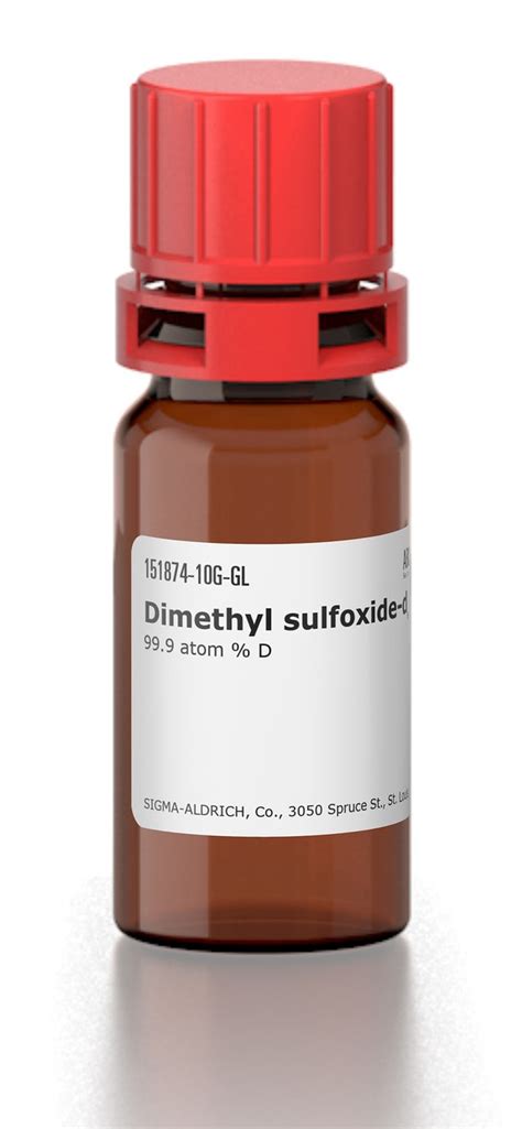 Dimethyl Sulfoxide D6 99 9 At 151874 600G SIGMA ALDRICH SLS