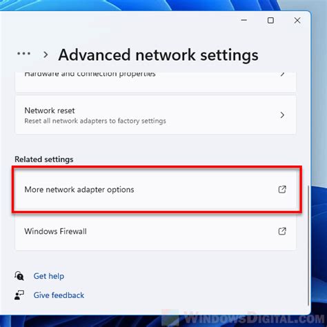 Windows 11 Network Adapter