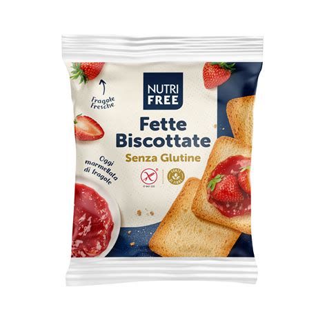 SENZA GLUTINE FETTE BISCOTTATE GR 25X16 NUTRIFREE SENZA LATTOSIO Food