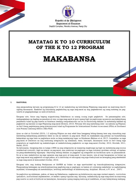 Makabansa Grade 1 Pdf