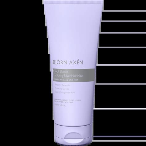 Björn Axén Cool Blonde Coloring Silver Hair Mask 200 ml