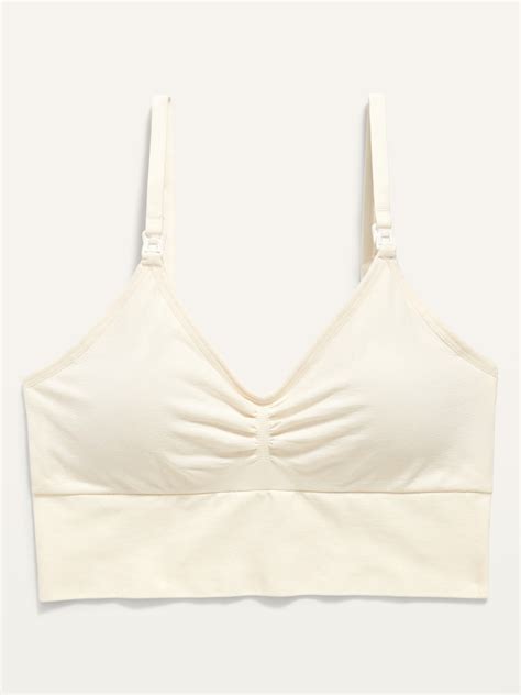 Maternity High Support Hands Free Pumping Bra Old Navy