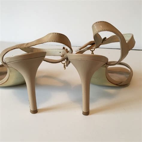 MICHAEL Michael Kors Shoes Michael Kors Strapy Heels Nude Patent Leather Poshmark