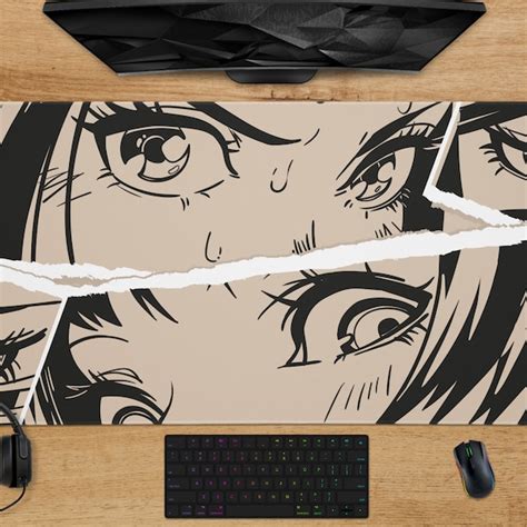 Anime Girl Aesthetic Mousepad Etsy UK