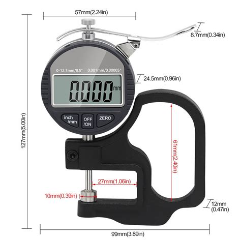 Jual Sh Thickness Gauge Alat Pengukur Ketebalan Digital Ukur Logam