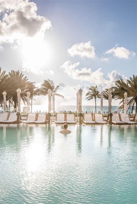 Nobu Hotel Miami Beach Pool View - Adam Goldberg Photography