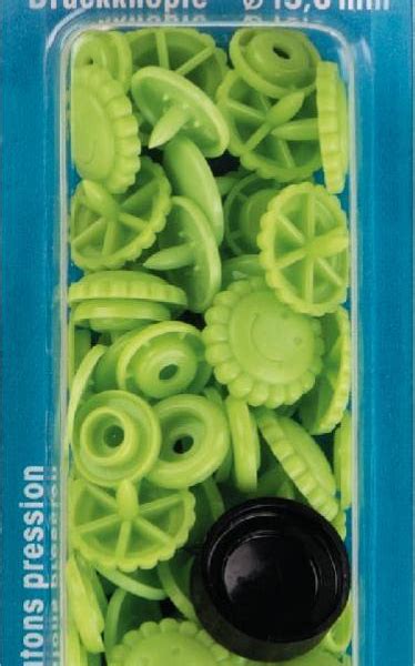 Boutons Pression Color Snaps Fleurs 13 6mm Espace Couture