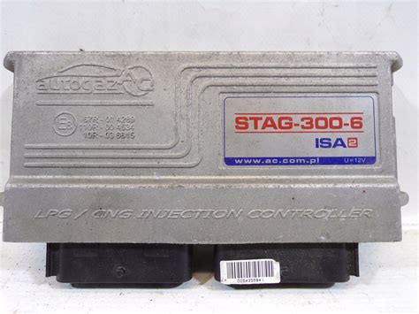 STEROWNIK GAZU LPG STAG-300-6 67R014289 110R004534 (2) STEROWNIK GAZU ...