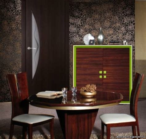 Цвет венге в интерьере квартиры, комнаты, дизайн, мебель, полы, двери ...