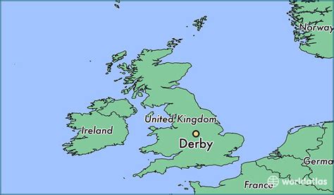 Where Is Derby In England On The Map - CYNDIIMENNA