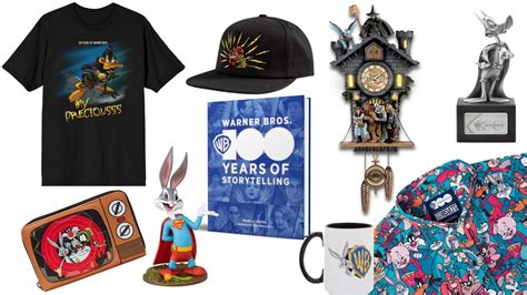 Warner Bros. 100 Merch: DC Heroes, Looney Tunes, Wizard of Oz