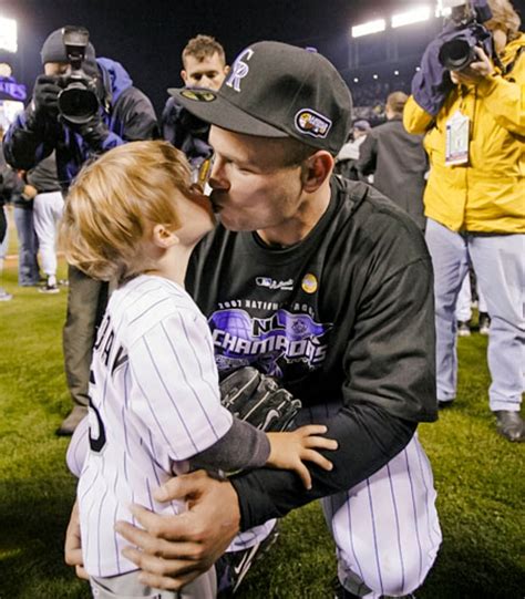 Baseball phenom Jackson Holliday honors his father, Matt, on and off ...