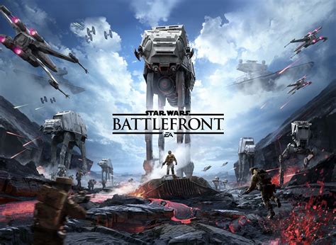 Electronic Arts Star Wars Battlefront Clouds Explosions Sky Lava