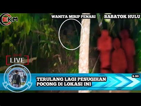 Live Misteri Malam Jum At Kujanggaluh Pesugihan Pocong Youtube