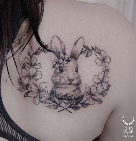 Ideias Para Uma Tatuagem De Coelho Cool Tattoos Body Art Tattoos