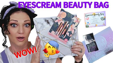 Eyescream Beauty Bag April Try On Unboxing Eyescreambeauty