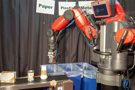 Recycling robot can sort paper and plastic by touch | Engadget