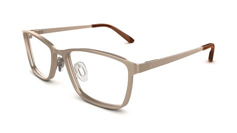 Specsavers Women's glasses SP 12 | Gold Geometric Metal Stainless steel ...