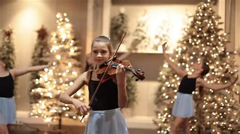 Carol Of The Bells Dance And Violin Karolina Protsenko