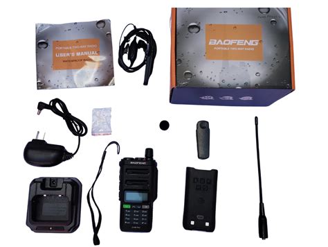 Baofeng Uv 9r Pro V2 Ip68 Waterproof Walkie Talkie High Power Dual Band Uhf Vhf Type C Charger