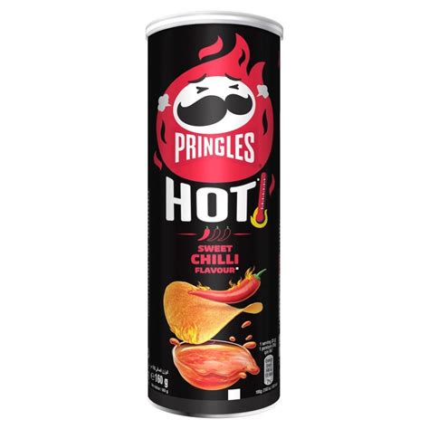 Buy Pringles Hot Sweet Chilli Flavour Potato Chips 160g Online In Egypt Talabat Egypt