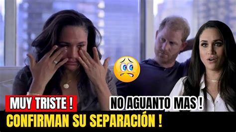 Triste Noticia Hace Unas Horas Noticia Meghan Marklet Y El