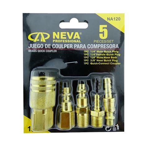 Ripley Kit Juego Accesorio Acoples Rapido P Compresor Pcs Neva Na