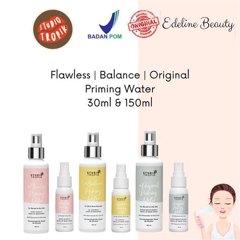 Jual Studio Tropik Flawless Balance Original Priming Water Shopee