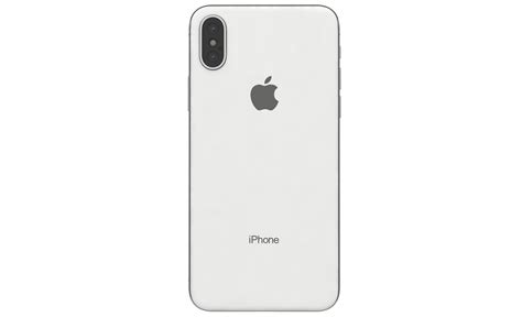 Apple Iphone X Gris Espacial Y Plateado Modelo D Ds Blend