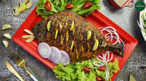 Tandoori Grilled Fish Recipe By Sooperchef Youtube