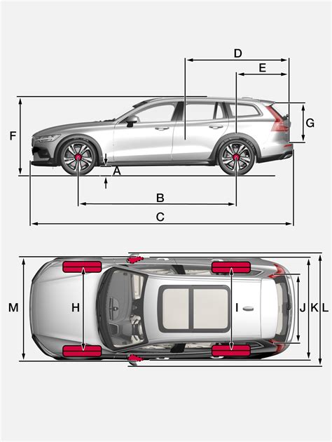 V60 Cross Country Dimensions | Volvo Support EN-TH