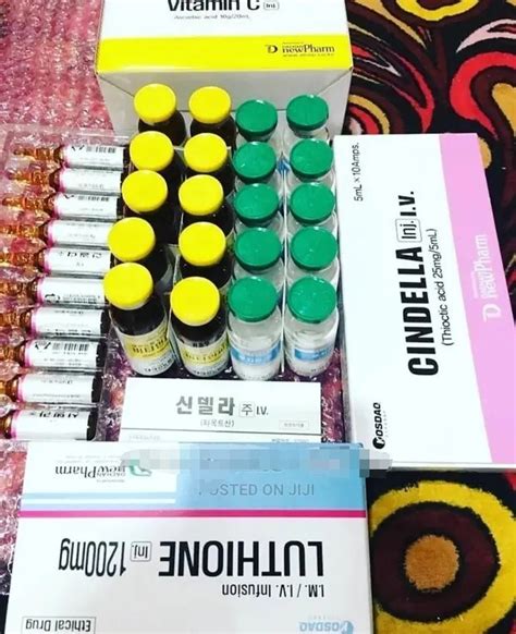 Cindella Injection Korea Baby Luthione Glutathione Cindella