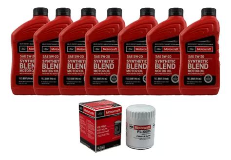 Kit Mantención Ford F 150 3 7 Aceite Filtro Motorcraft Cuotas sin