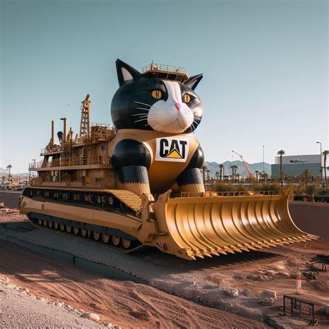 CAT Caterpillar Heavy Equipment Mechs "Part 1" (Bing Image Creator) : r ...