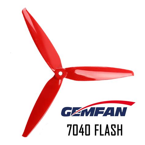 GEMFAN 7040-3 FLASH – POLYCARBONATE PROPELLERS – 4PCS – Vega FPV Shop ...