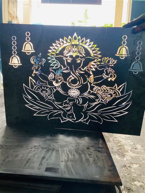 Cnc Plasma Ganesha Svg Dxf Design Makerbhawan