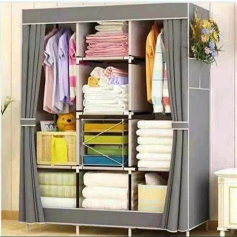 Тканевый складной шкаф для одежды и обуви HCX Storage Wardrobe CL-128 ...
