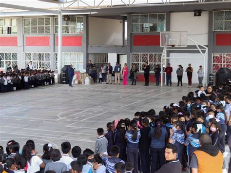 Paola Angón entrega mejoras en escuelas de San Pedro Cholula Contundente