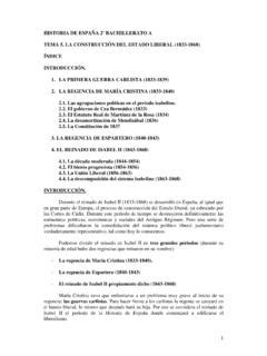 Tema La Construcci N Del Estado Liberal Tema La Construcci N