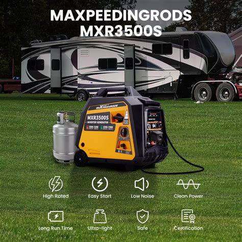 Maxpeedingrods MXR3500s Dual Fuel Generator