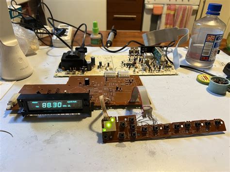 Тюнер Pioneer f-777 переделать фм диапазон.