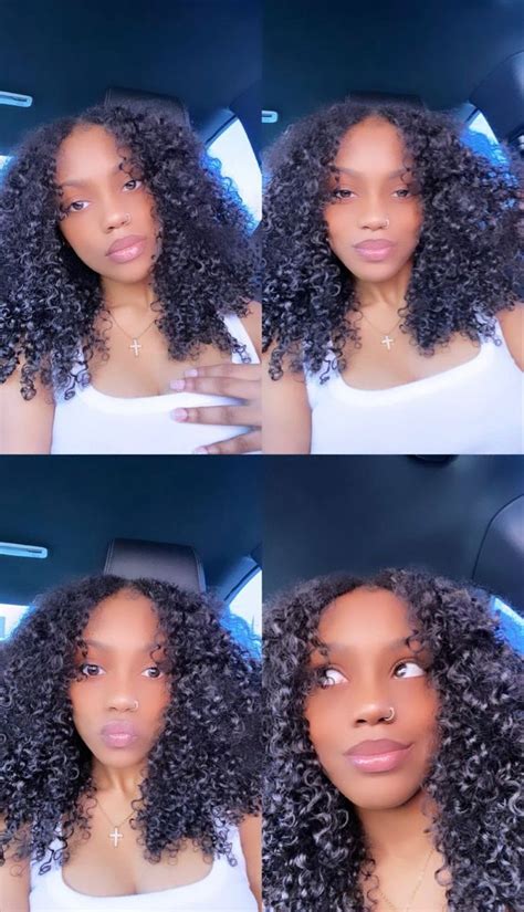 𝐒𝐓𝐔𝐍𝐍𝐀𝐆𝐑𝐋ᥫ᭡ Big Natural Hair Natural Hair Styles Baddie Hairstyles