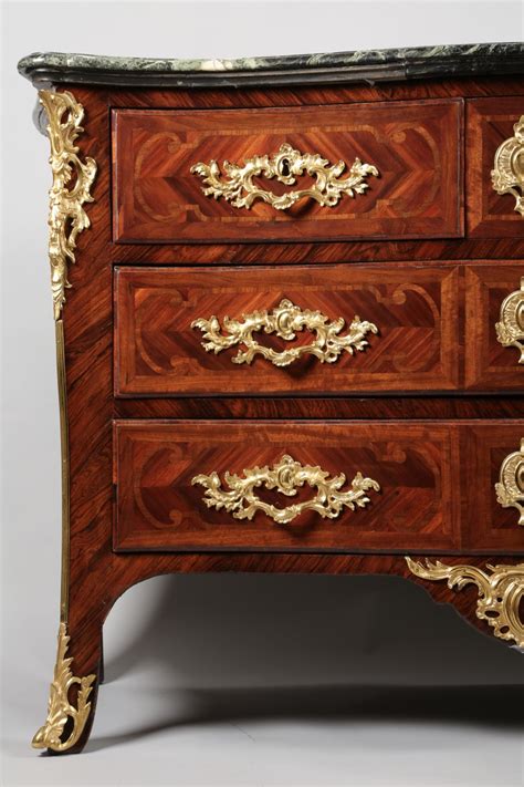 Commode Louis XV estampillée de Pierre Migeon 1701 1758 XVIIIe