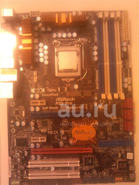 Asrok p55 Pro + i5-750+задняя планка — купить в Красноярске. Состояние ...