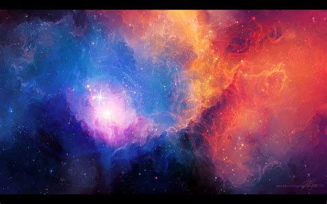 Rainbow Nebula Wallpapers - Top Free Rainbow Nebula Backgrounds ...