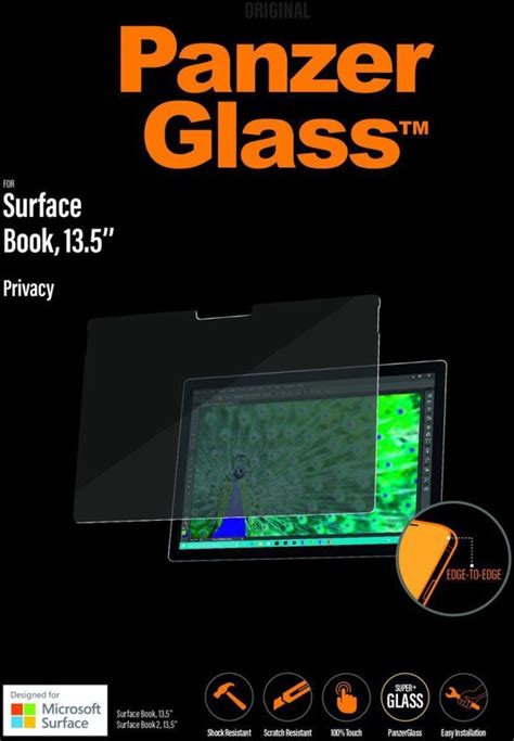 Panzerglass Gehard Glas Privacy Screenprotector Geschikt Voor Microsoft