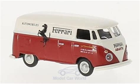 Coche Miniatura Volkswagen T A Schuco C Kastenwagen Ferrari