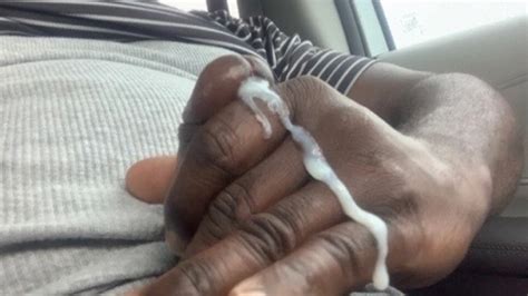 Jerking Off Big Black Cock In Car For Big Cum Load Moaning Gay Porn Feat Jamdown Xhamster